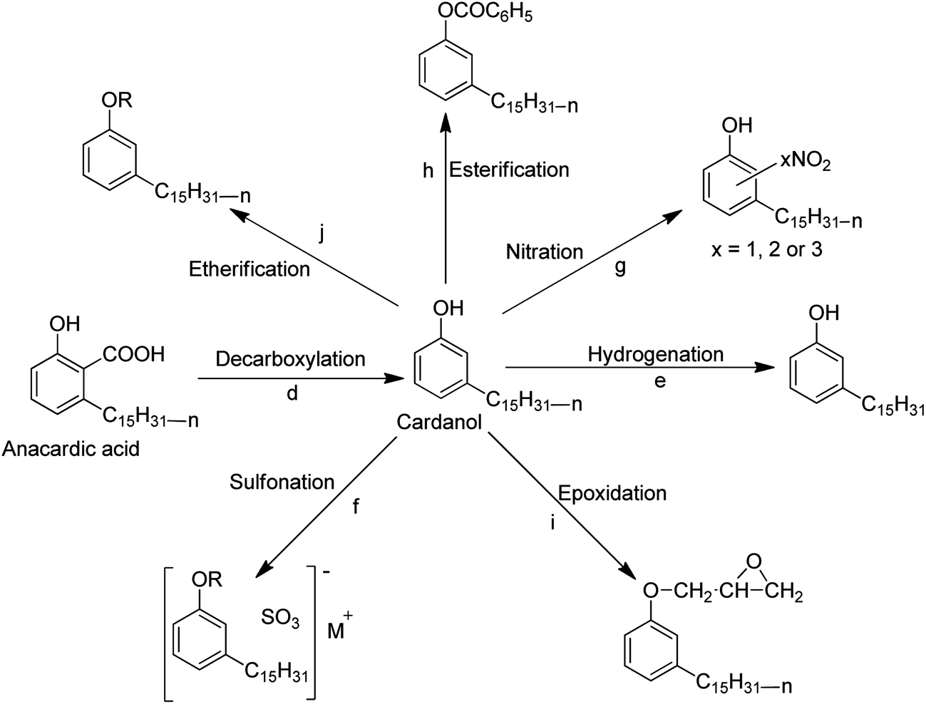 cardanol-major-reactions1